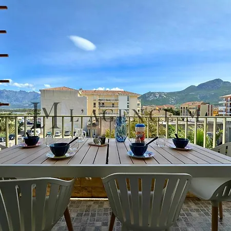 Daire Colomba - Parking, Terrasse, Centre & A Pied - 6 Couchages
